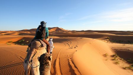 Ruta de 10 días desde Casablanca por el desierto y fin en Marrakech